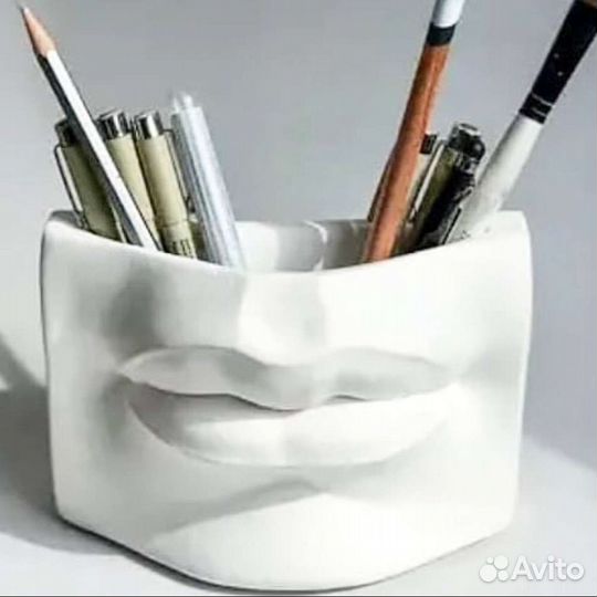 Гипсовое кашпо