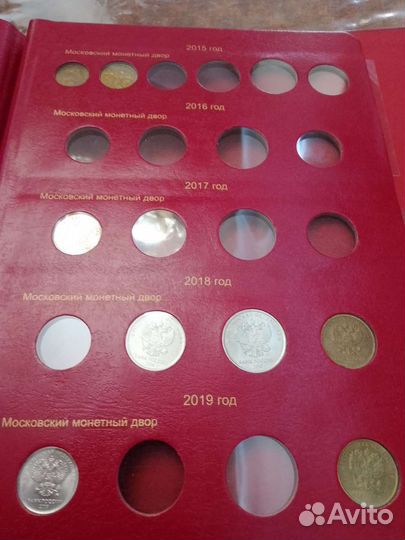 Альбом для монет коллекционер