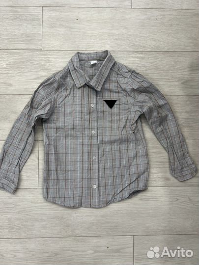 Рубашка на мальчика 128