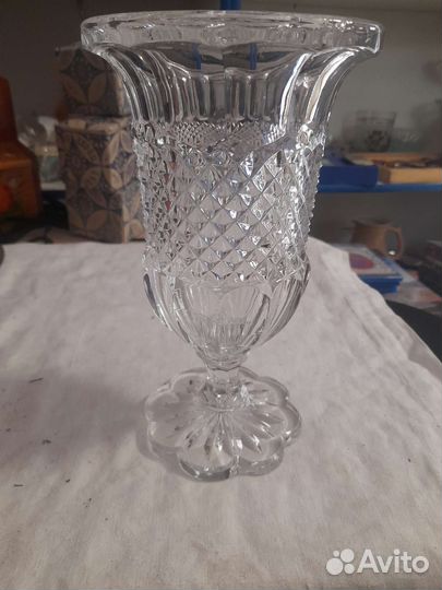 Хрустальная ваза времён СССР