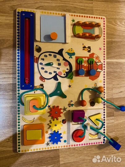 Бизиборд развивающая доска