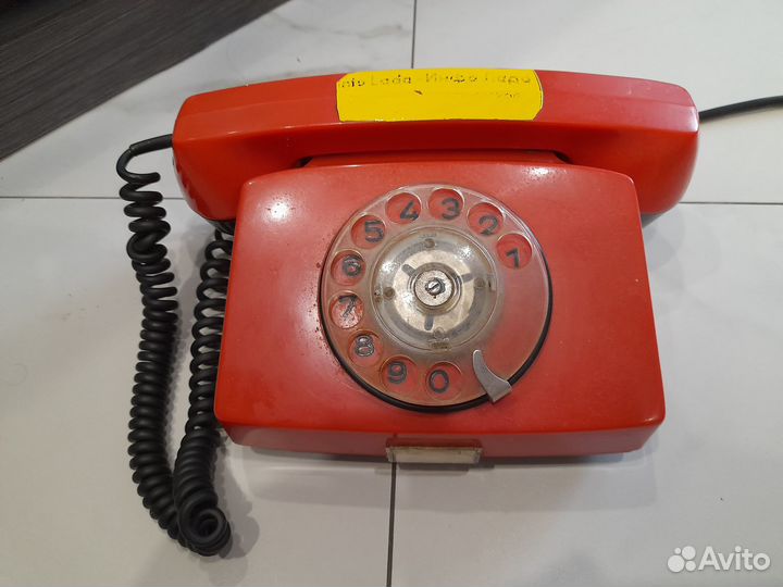 Ретро телефон дисковый Белоградчик та 4100