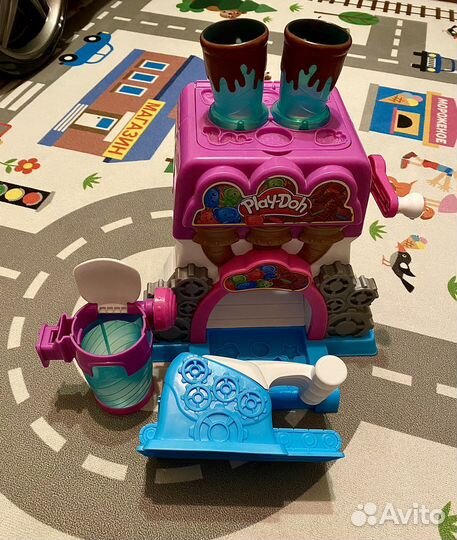 Play doh конфетная фабрика