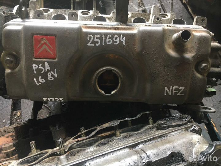 Двс двигатель NFZ PSA peugeot citroen 1.6 8V