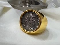 Кольцо с монетой