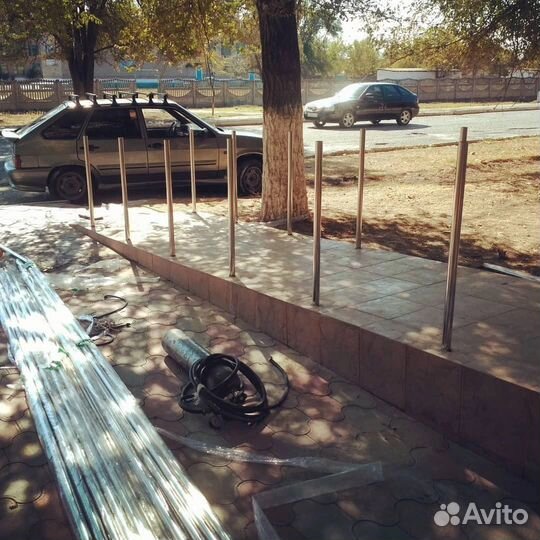 Перила из нержавеющей стали