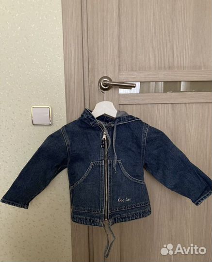 Джинсовая куртка для мальчика gloria jeans