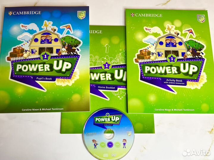 Power up 1 учебник и рабочая тетрадь