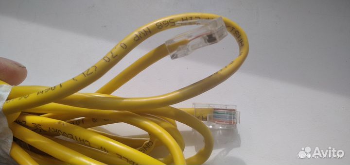 Интернет кабель, патчкорд, витая пара