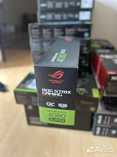 Видеокарта asus ROG Strix RTX 4080 super 16GB