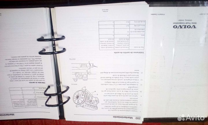 Папка органайзер volvo