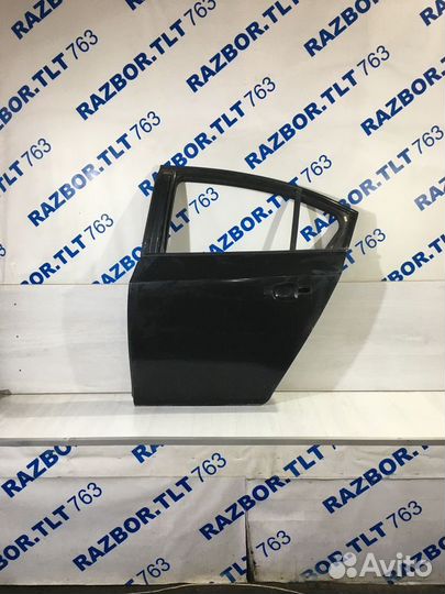 Дверь задняя левая chevrolet cruze 1.8 мт седан