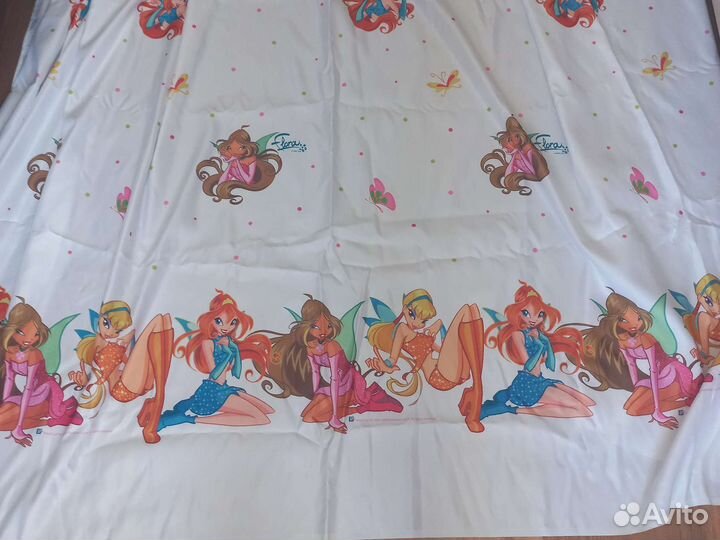 Шторы для детской с Winx