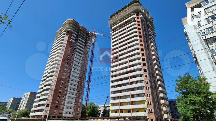 2-к. квартира, 60 м², 15/25 эт.