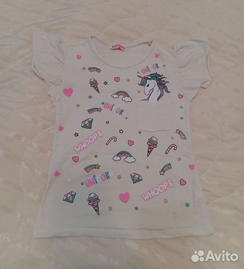 Одежда пакетом на девочку 128 134