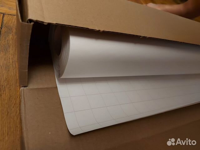 Блок бумаги для флипчарта клетка 675х980, 50 лист