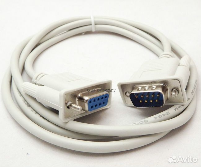 Кабель COM (RS-232) мама - COM (RS-232) папа