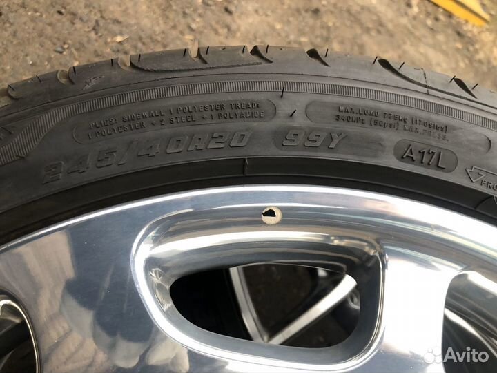 Комплект оригинал колёс Mercedes S222 Maybach R20