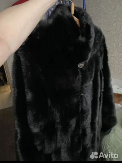 Шуба норковая 42 44 бу