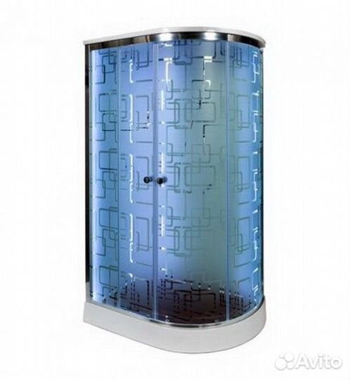 Душевая кабина AvaCan EM1512 LED левая