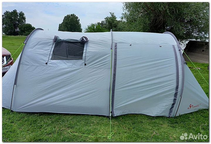 Палатка с тамбуром туристическая
