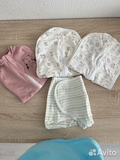Вещи для новорожденных 50-56, 56-62 р. 1-3 месяца