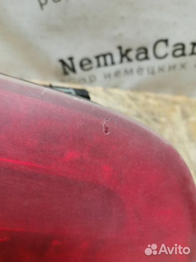 Фонарь задний в крышку багажника левый Audi A6 C6