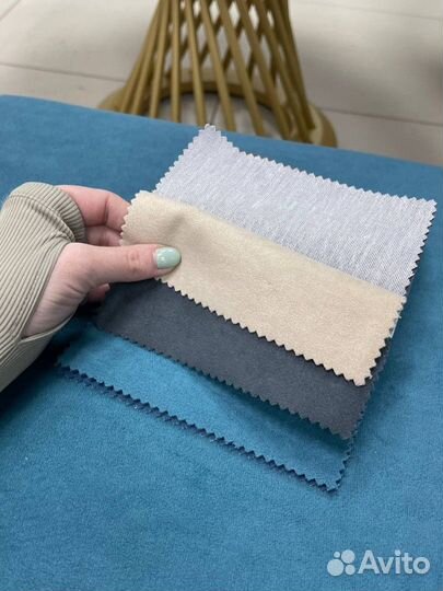 Кровать велюровая 160х200