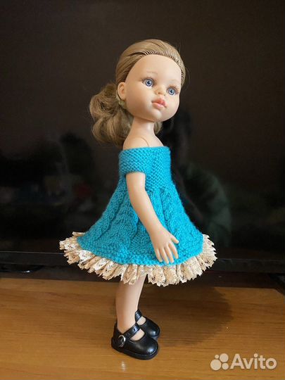 Платье для куклы Паола Рейна и аналогов