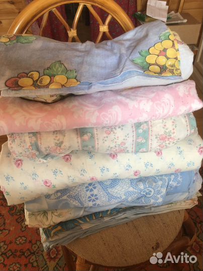 Постельное белье,2хсп и 1,5сп б/у