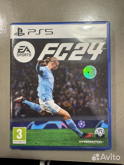 Ea FC 24 ps5 диск русская озвучка