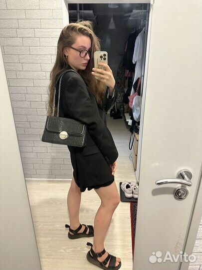 Сумка Bershka черная