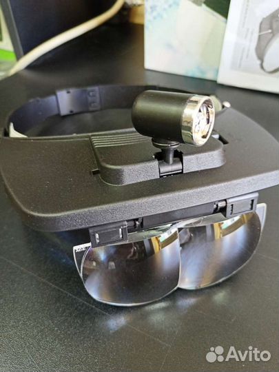 Бинокулярные очки Light Head Magnifying Glass C