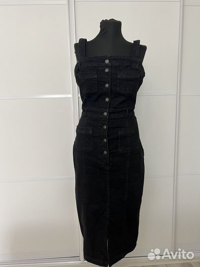 Джинсовое платье