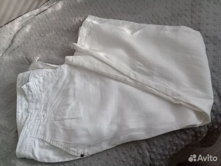 Летние женские брюки 50 52 размер хлопок
