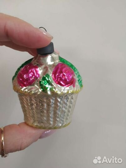 Корзинка ёлочная СССР