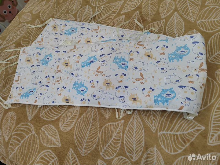 Бортики в детскую кроватку