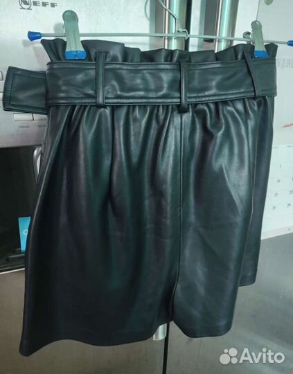 Шорты кожаные