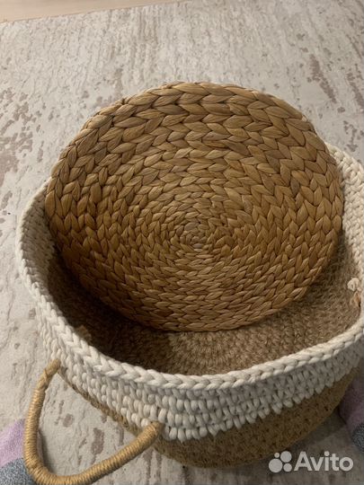 Корзина плетеная
