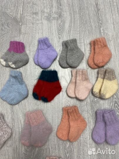 Носочки для новорожденного