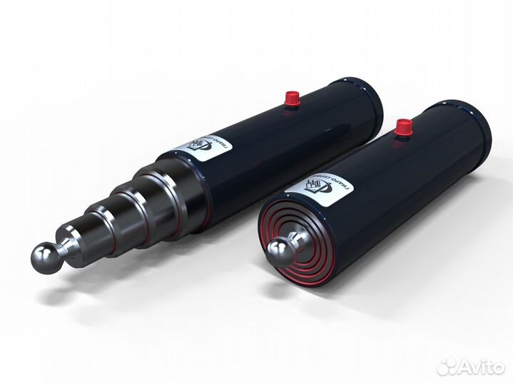 Гидроцилиндр тракторного прицепа 2птс-8