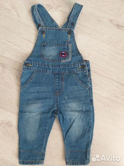 Комбинезон джинсовый