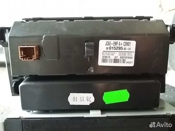 Штатная аудиосистема Ситроен С4 новая