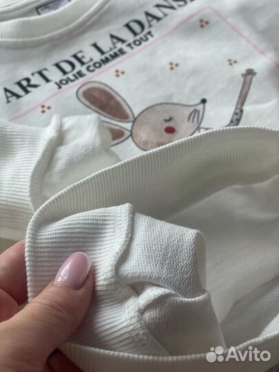 Свитшот модный для девочки 98 104 110 next