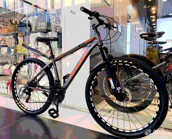 Горный велосипед Kano 27.5, рама алюминий, новый