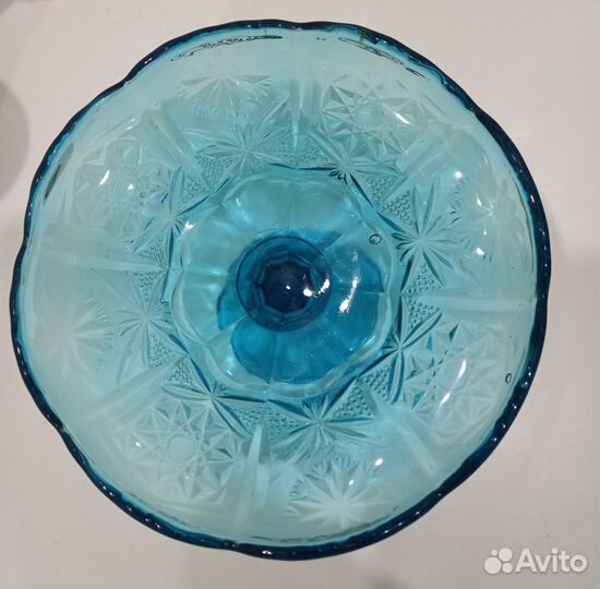 Винтаж: Ваза на ножке фруктовница