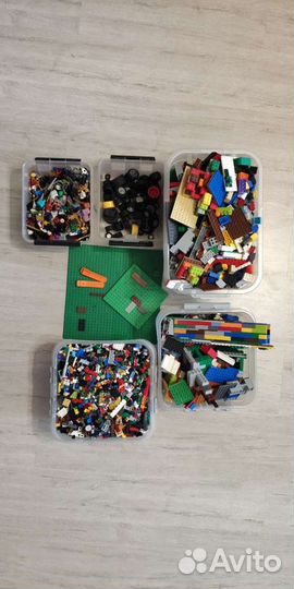 Lego Лего конструктор. пакетом 7,6 кг