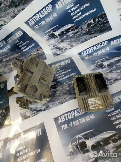 Блок управления двигателем Fiat albea