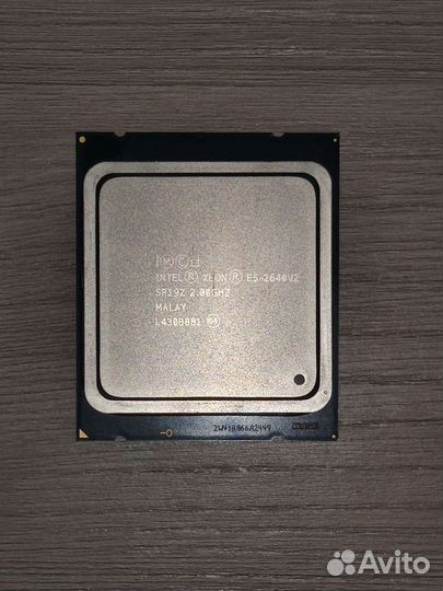 Процессор xeon E5 2640V2