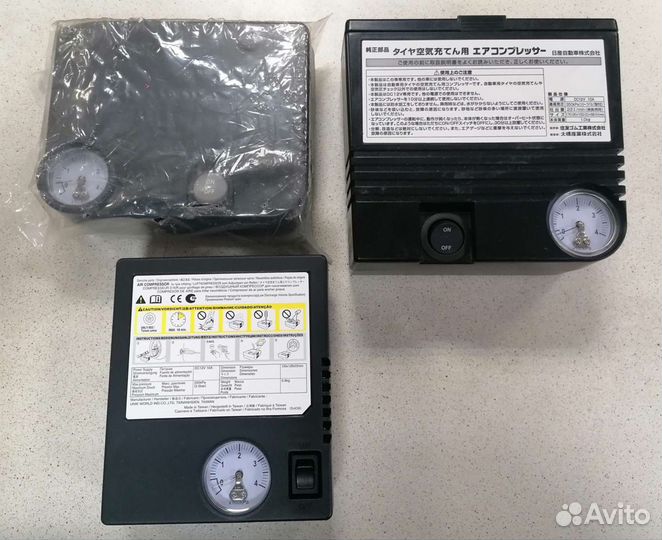 Компрессор для колес, насос Toyota, Nissan, Mazda